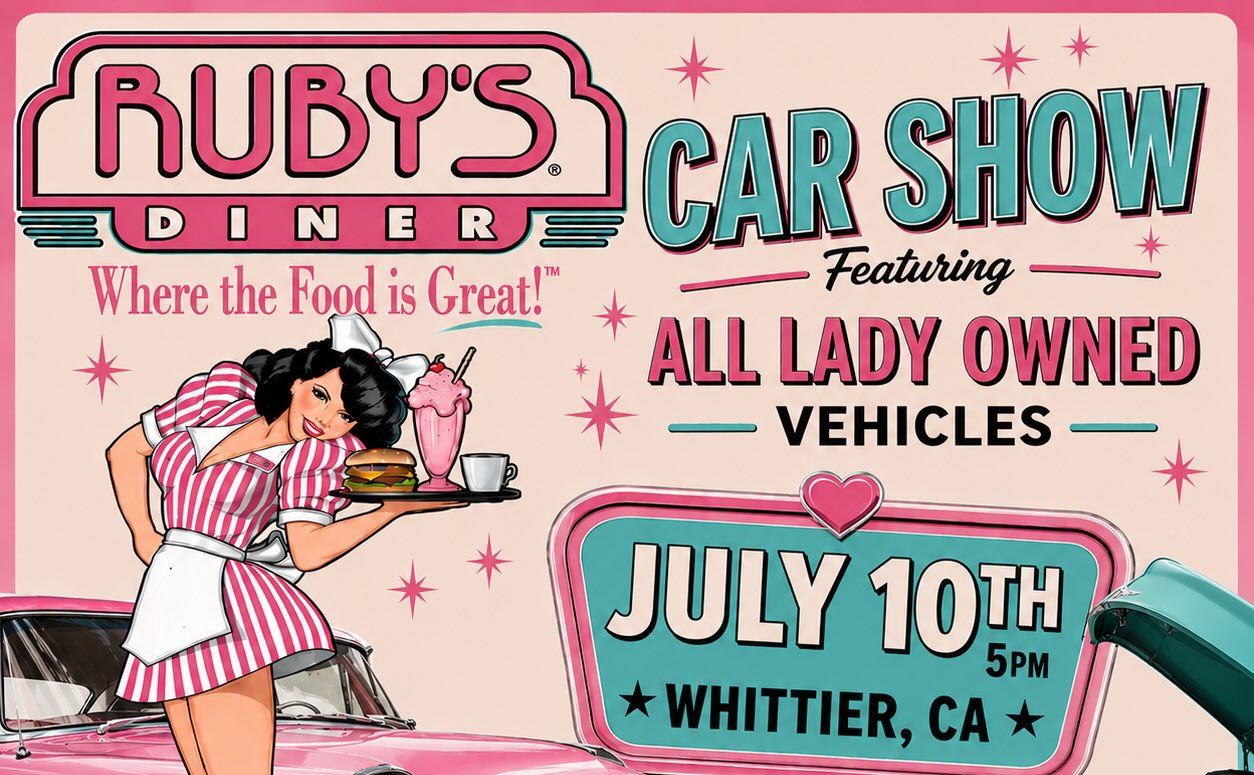 All Lady Owned Car Show partial flyer July 2026